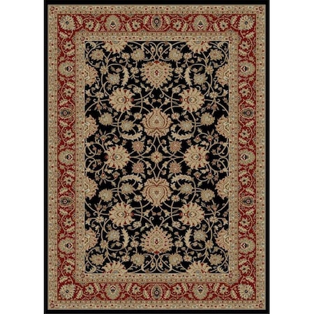 Concord Global Trading 2 ft. 7 in. x 4 ft. 1 in. Ankara Mahal - Black 65533